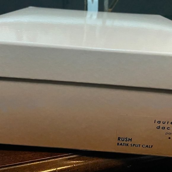 LAURENCE DACADE SUEDE RUSH HEELS  IN RUST OMBRE - Picture 6 of 6